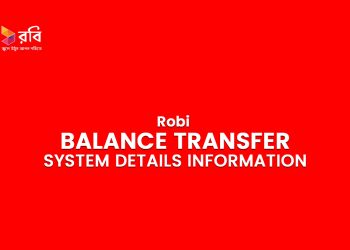 Robi Balance Transfer System Details Information