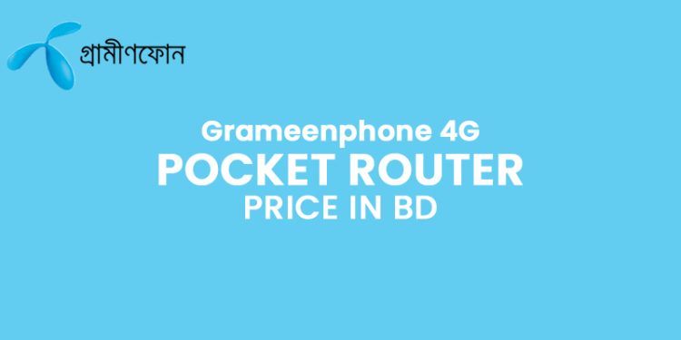 GP 4G Pocket Router Price In Bangladesh