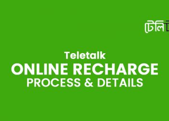 Teletalk Online Recharge Process & Details