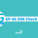 GP 4G SIM Check Code