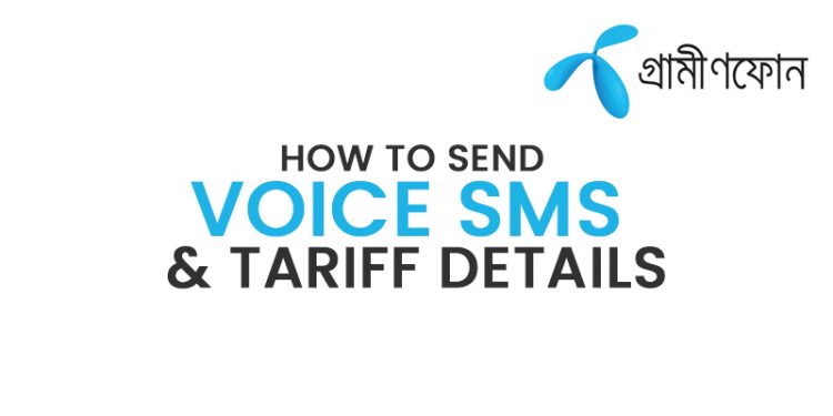 How To Send GP Voice SMS & Tariff Details