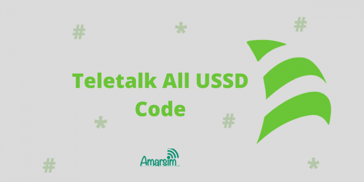 Teletalk All Code | Teletalk All USSD Code