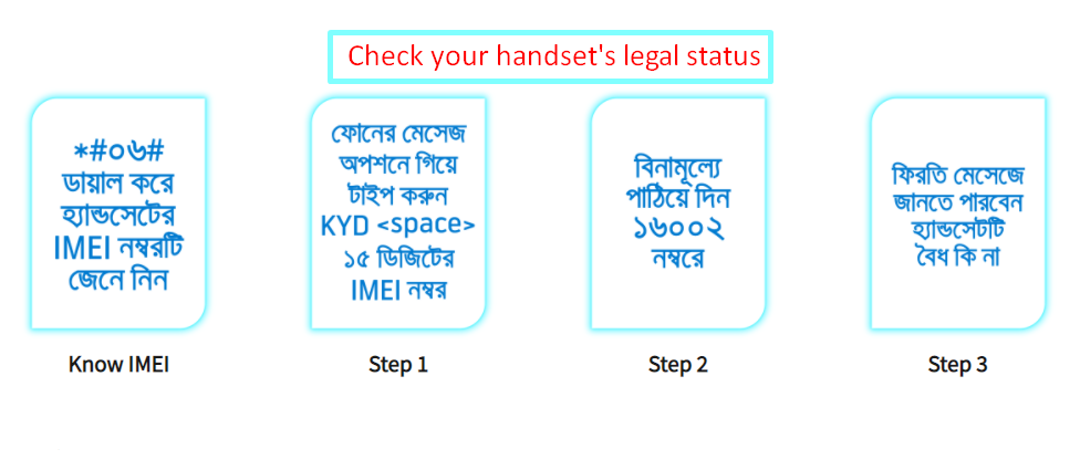 Legal Status Check Of Your Handset