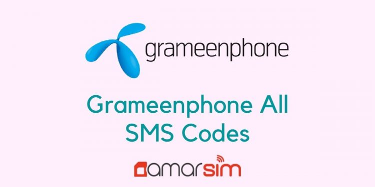 Grameenphone All SMS Codes