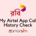 My Airtel App Call History Check