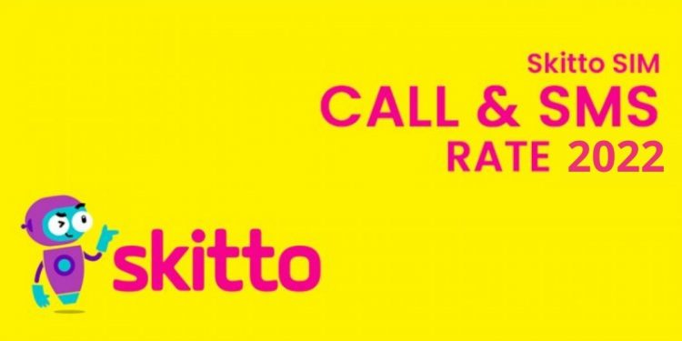 Skitto SIM call & SMS rate